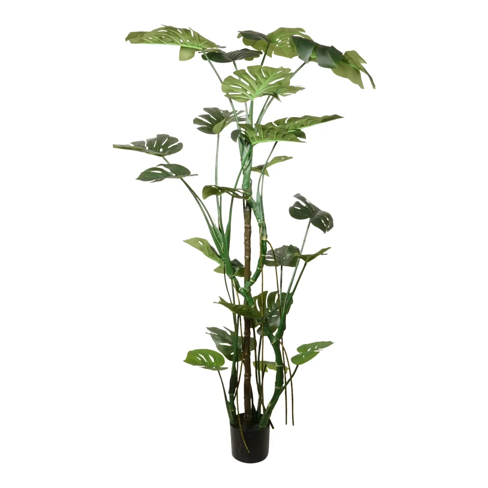 Kopu® Kunstplant Split Philodendron 180 cm - 23 bladeren - Nepplant