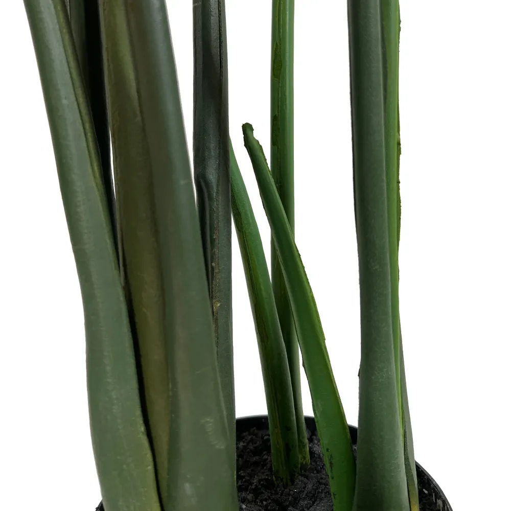 Kopu® Kunstplant Split Philodendron 90 cm - 8 bladeren - Nepplant