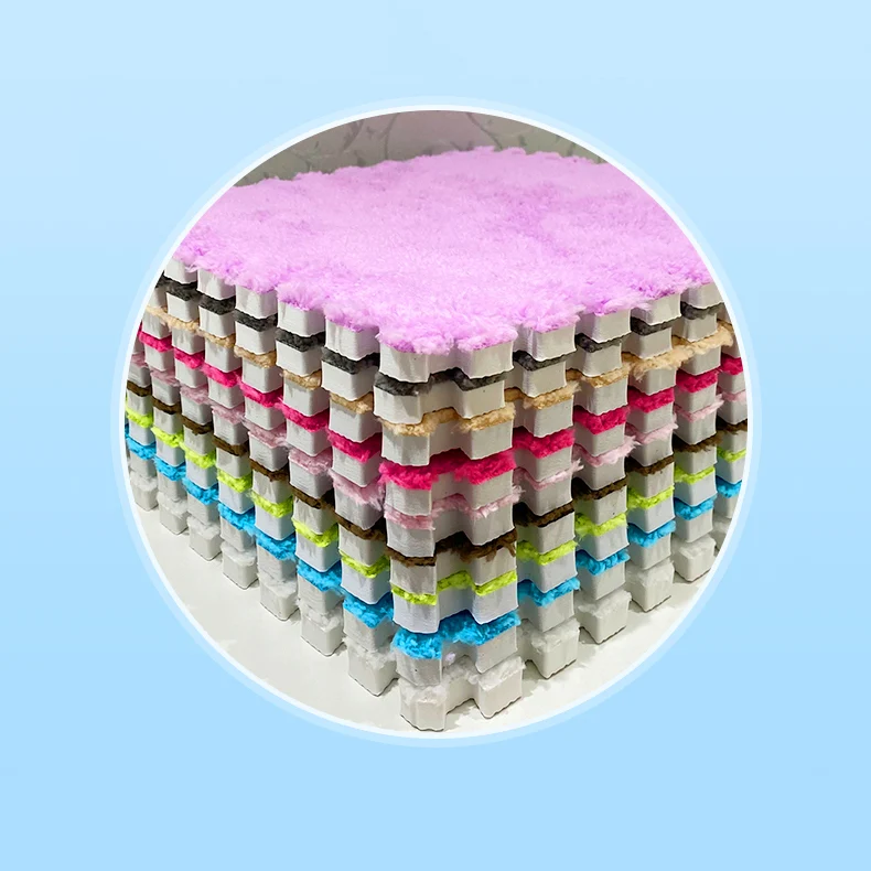 Actueel Level Loop Carpet Tile Interlocking Non-Skid Tiles and Carpet White