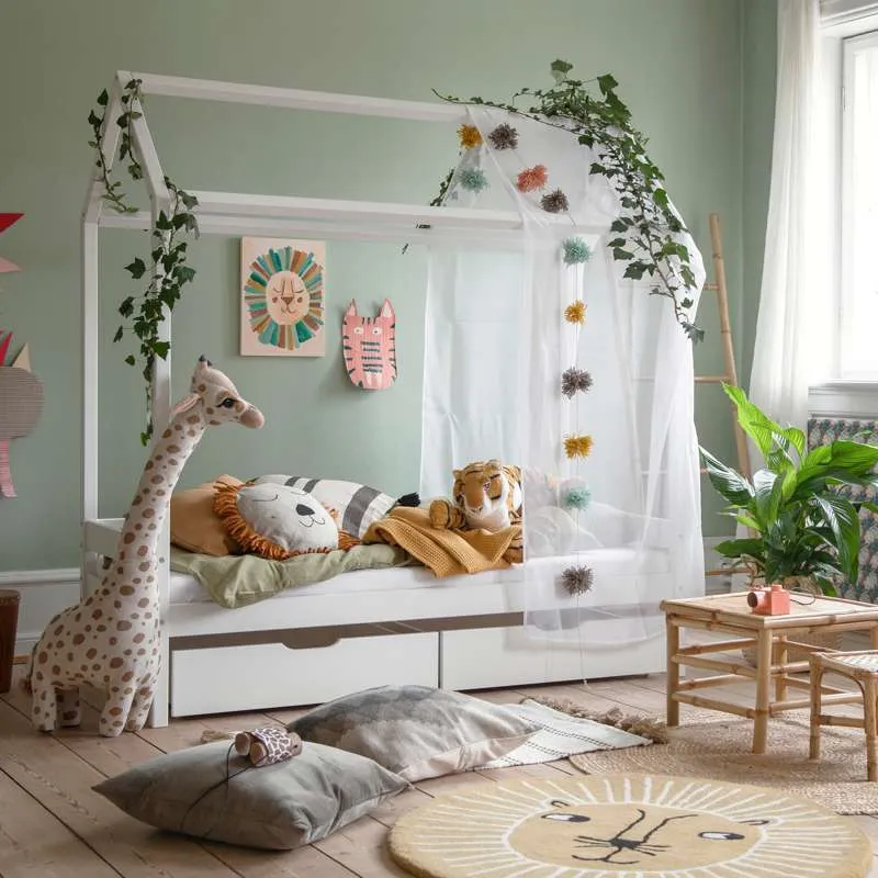 Hoppekids Tekstil til Husseng - MERMAID - Flere Størrelser met OEKO-TEX® certificering