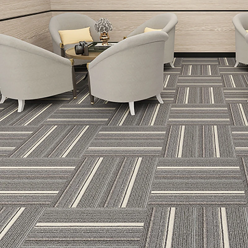 Actueel Carpet Floor Tile Glue Down Level Loop Fire Resistant Carpet Tile Smoke