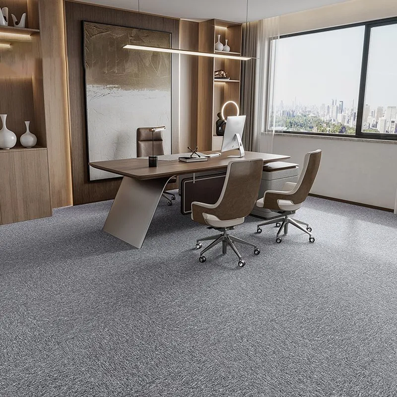 Actueel Carpet Tiles Self Adhesive Level Loop Fire Resistant Tiles and Carpet Dark