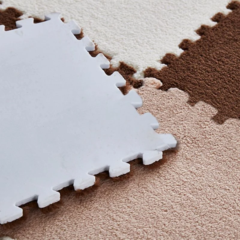 Fade Resistant Level Loop Carpet Tile Non-Skid Interlocking Bedroom Carpet Tiles Machinewasbaar Green