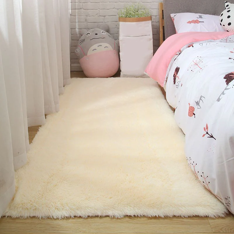 Lange Gangloper Simple Uni Color Rug Multi Colored Polypropylene Area Carpet Anti-Slip Backing Pet Friendly Indoor Rug Bed...