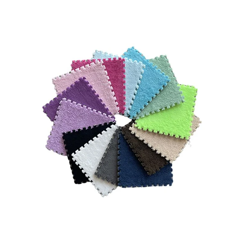 Multi-Color Level Loop Carpet Tile Non-Skid Interlocking Bedroom Carpet Tiles Machinewasbaar Pink