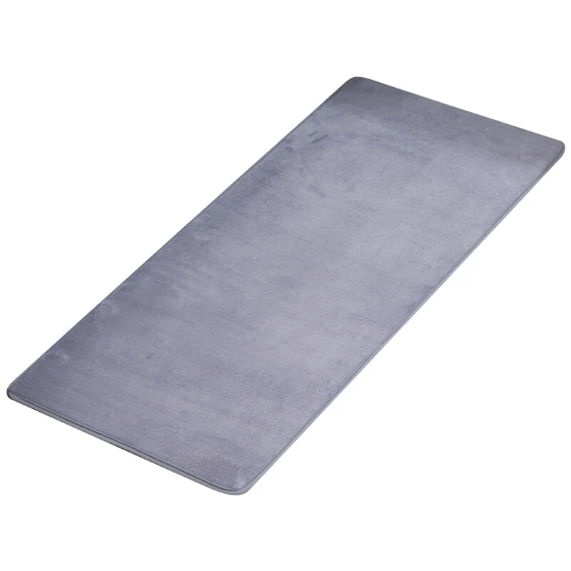 Premium Multi-Colored Plain Runner Rug Polypropylene Minimalistic Carpet Anti-Slip Backing Washable Pet Friendly Area Rug...