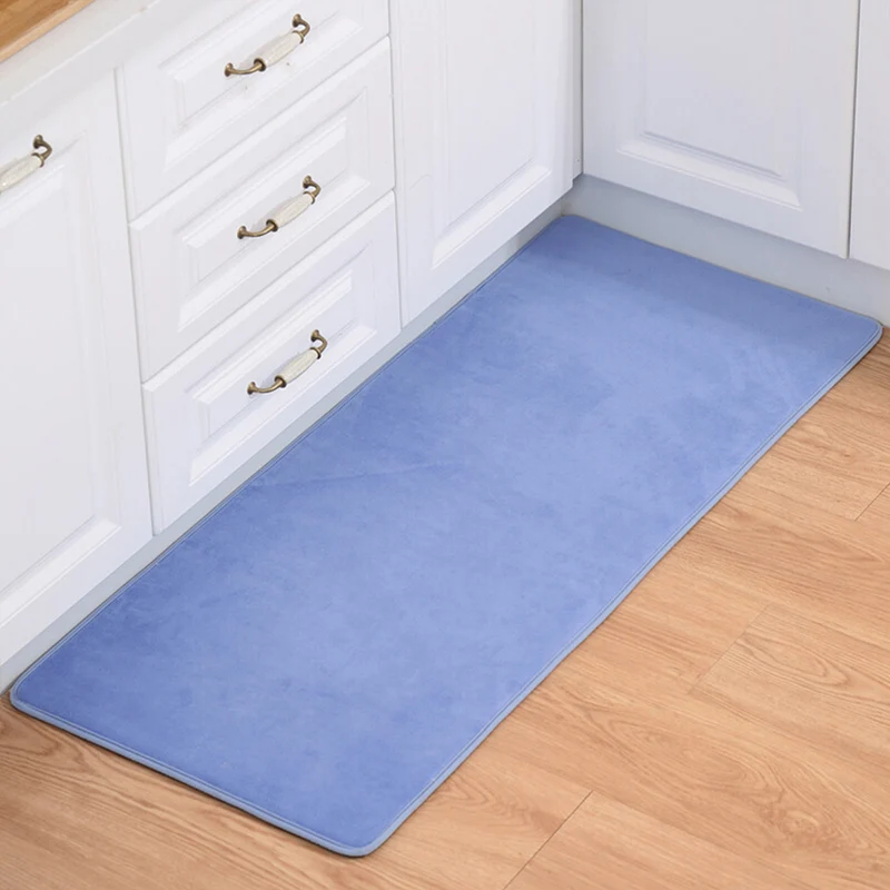 Premium Multi-Colored Plain Runner Rug Polypropylene Minimalistic Carpet Anti-Slip Backing Washable Pet Friendly Area Rug...