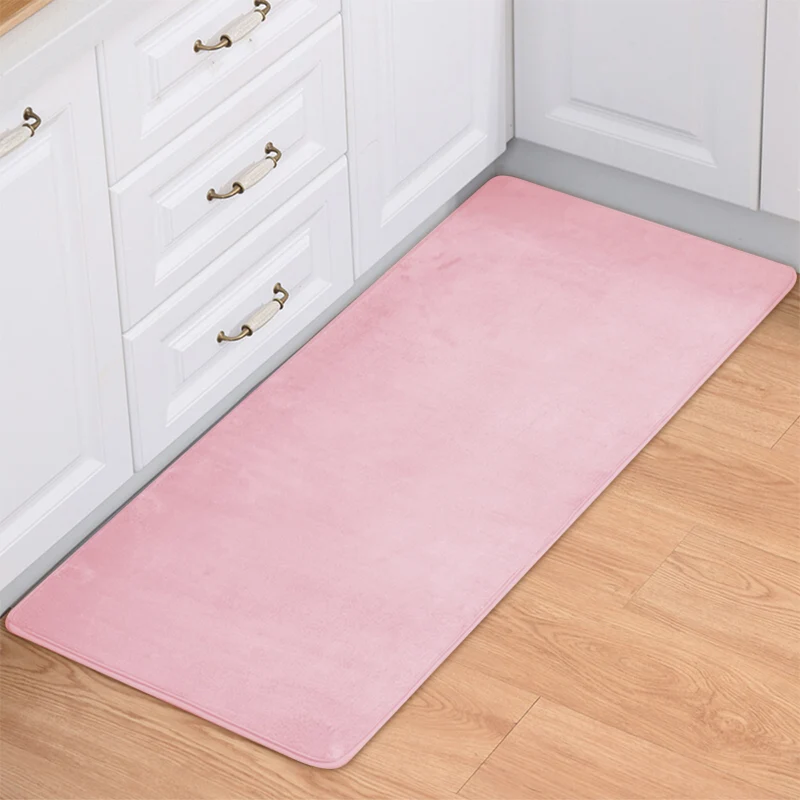 Premium Multi-Colored Plain Runner Rug Polypropylene Minimalistic Carpet Anti-Slip Backing Washable Pet Friendly Area Rug...