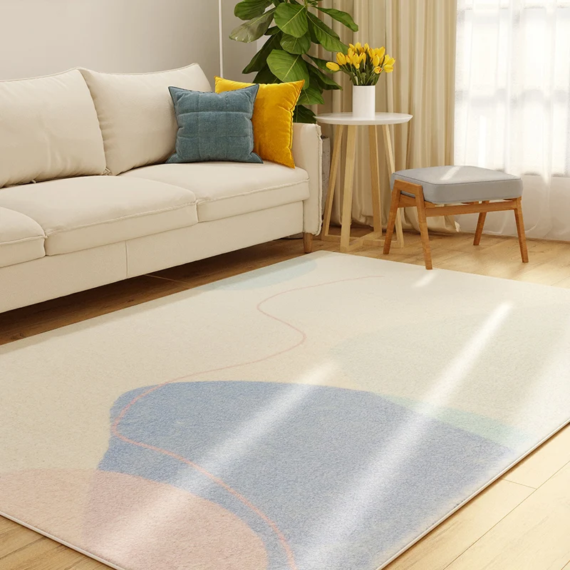 Western Colorblock Rug Gekleurde Polypropylene Indoor Rug Non-Slip Backing Easy Care Area Carpet Living Room Green