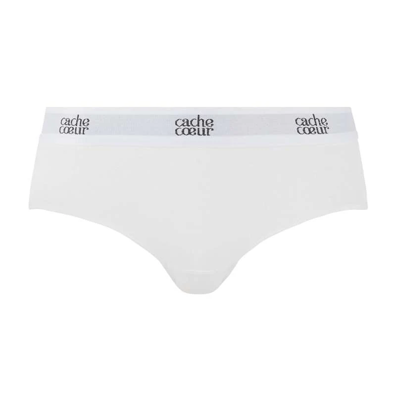 Cache Coeur Leven - Materniteit lage taille slip - ondergoed - Wit Vloerverwarmingsbestendig