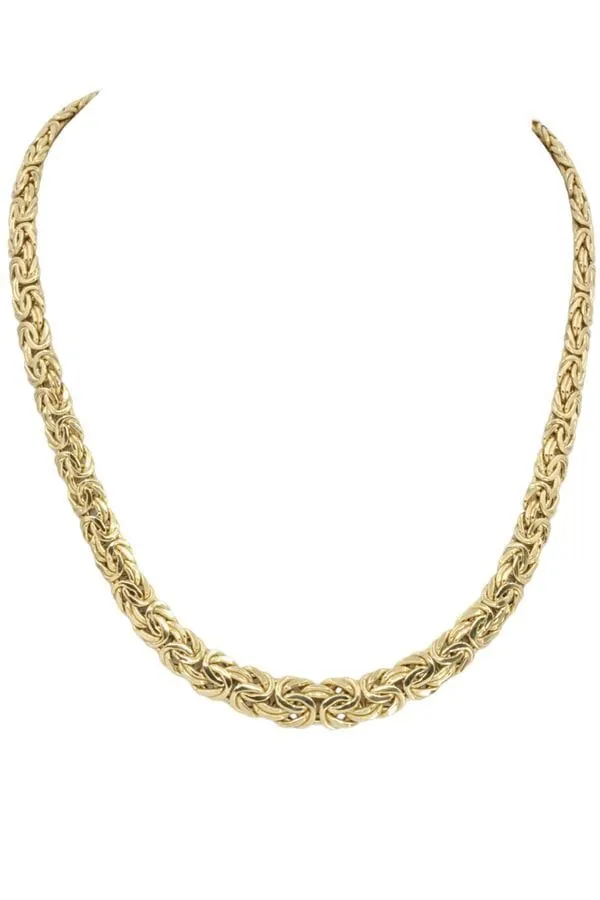 FANCY FLAT GAAS NECKLACE