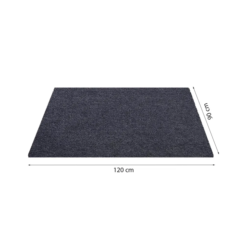 Bureaustoelmat - 120 x 90 cm - Zwart - Bureaustoel mat - Vloerbeschermer Bureaustoel - Bureaustoelmat