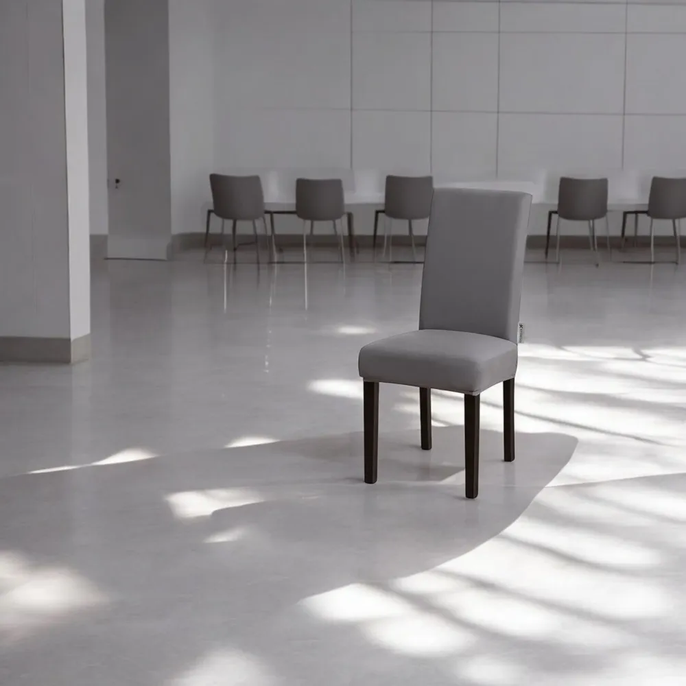 Stoelhoezen - Eetkamerstoel Hoes - 6 Stuks - Grijs - Bescherm stijlvol je stoelen