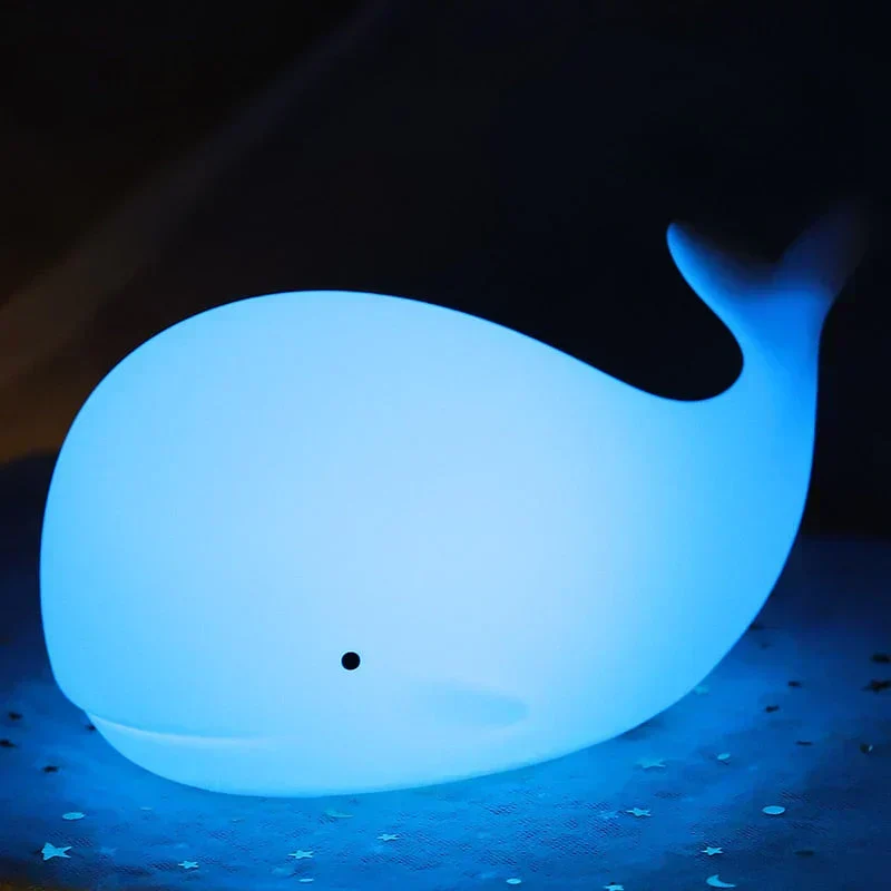 LumiWal™ – Schattig Walvis Nachtlampje – Rustgevende LED Verlichting voor Kinderkamers 4Little