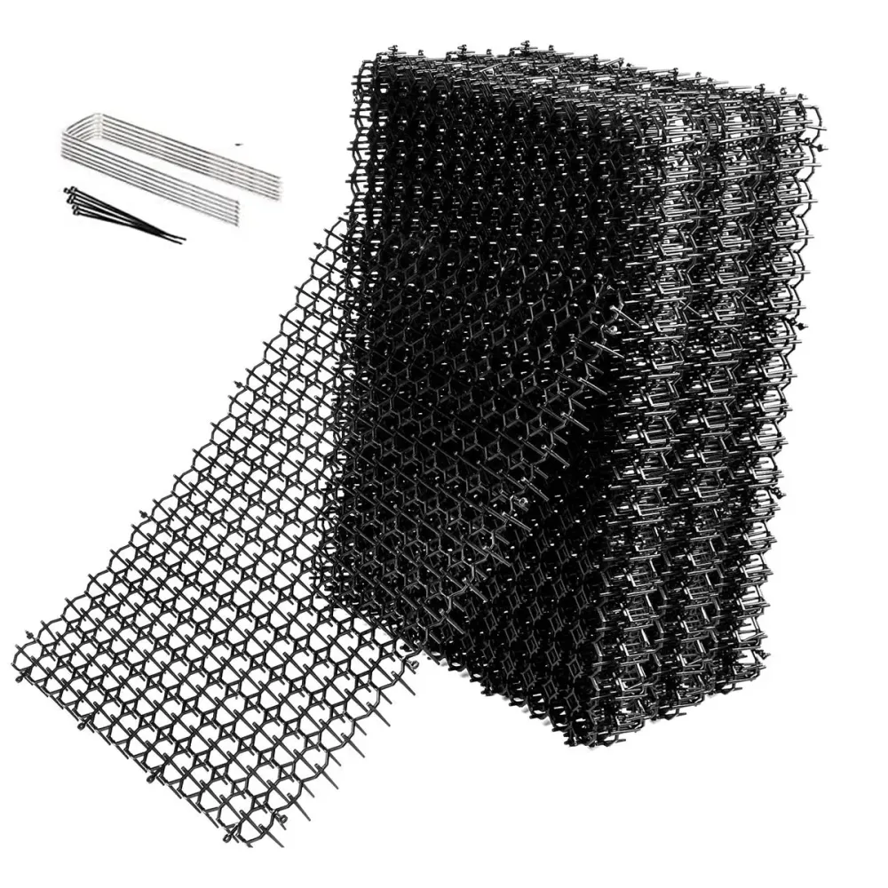 Kattenverjager Afweermatten Set - 12 Stuks inclusief Grondpinnen - 22 x 15,2 cm - Afweermiddel voor Katten - Antiklimstrip...