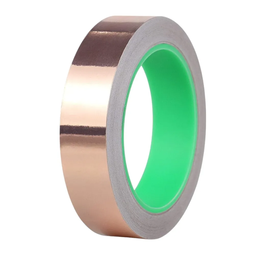 Kopertape - 20 Meter - Slakkentape - Geleidende Tape – Anti Slakken Tape –– Planten Bescherming – EMI Afscherming - Slakke...