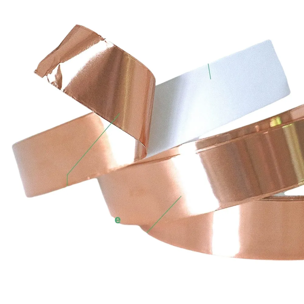 Kopertape - 20 Meter - Slakkentape - Geleidende Tape – Anti Slakken Tape –– Planten Bescherming – EMI Afscherming - Slakke...