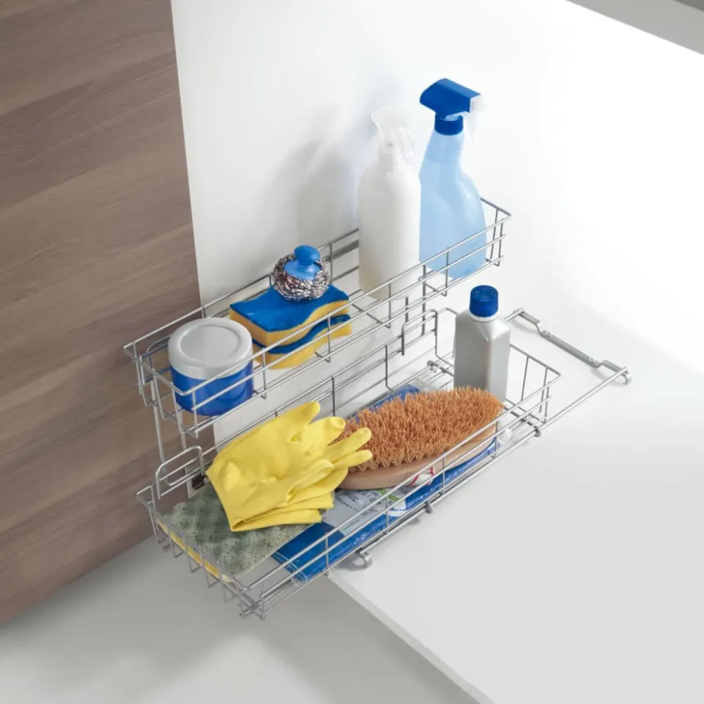 Metaltex Gootsteenorganiser Limpio 2-laags
