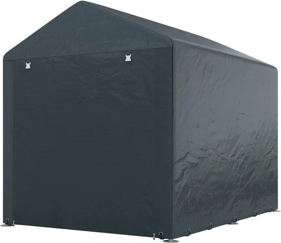 4goodz Kunststof Opslagtent Waterdicht voor Fietsten-Gereedschap 218x160x172 cm