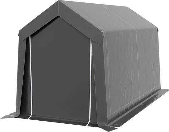 4goodz Waterdichte Opslagtent 360x210x235 cm - Antracietgrijs