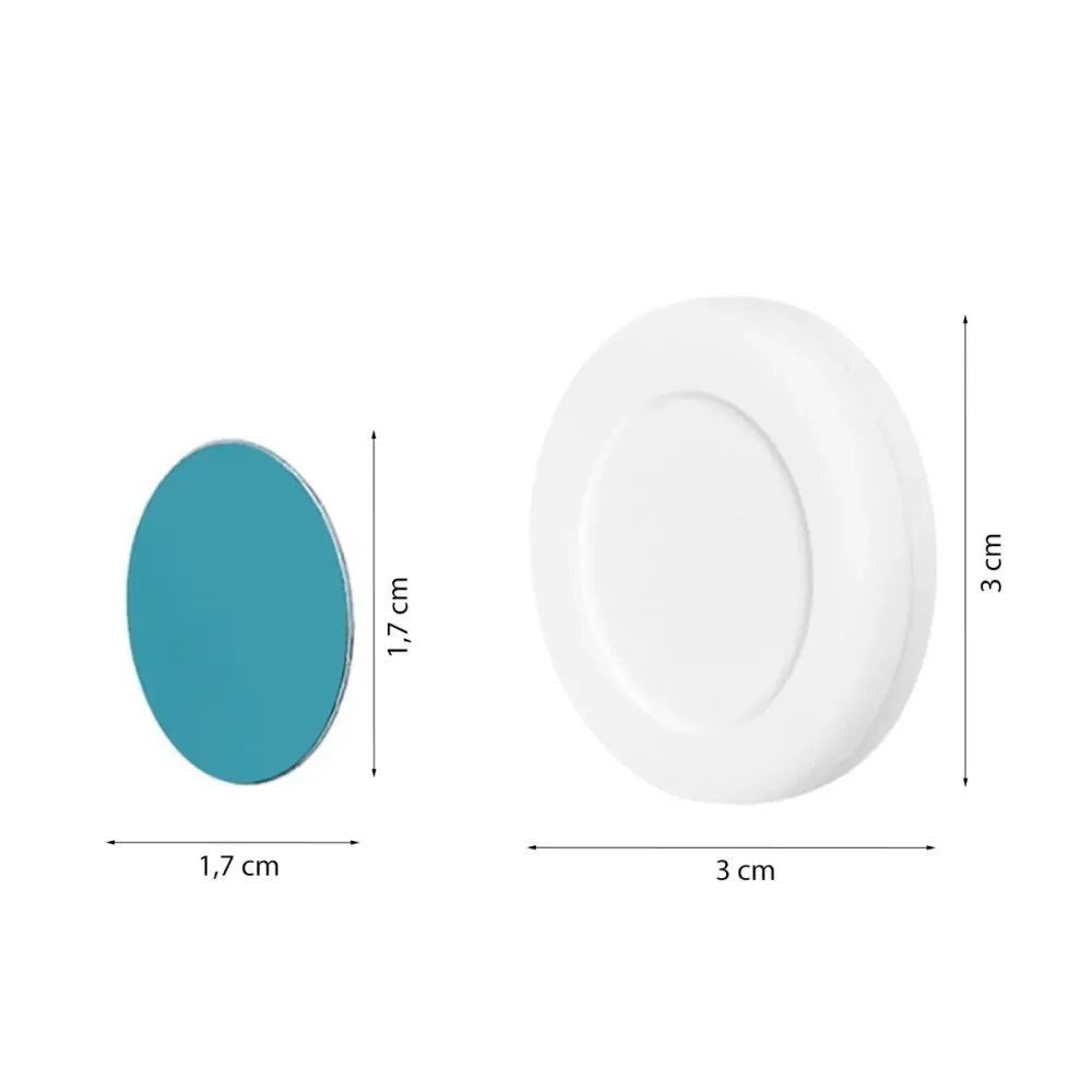 Afstandsbediening Houder Magnetisch - 5 Stuks - Wit - AB Houder- Houder voor Afstandsbediening voor aan de Muur - Remote C...
