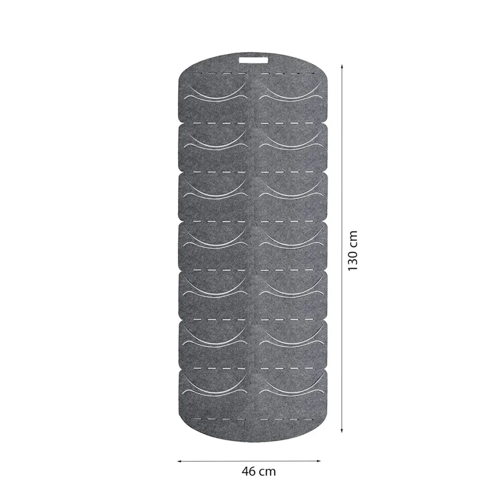 Cap Rack - Petjes Organizer voor aan Deur - Grijs - 14 Petten - Organizer voor Petjes en Caps - Petjes Opbergsysteem - Vil...