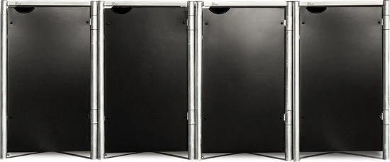Hide® Containerombouw HD24401 Zwart - Kliko ombouw - Ombouw Afvalcontainer