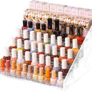 Nagellak Organizer - Make Up Organizer - Opbergen Display Rek - Organizer Bakjes - Make Up Koffer - Transparant - NovaWare