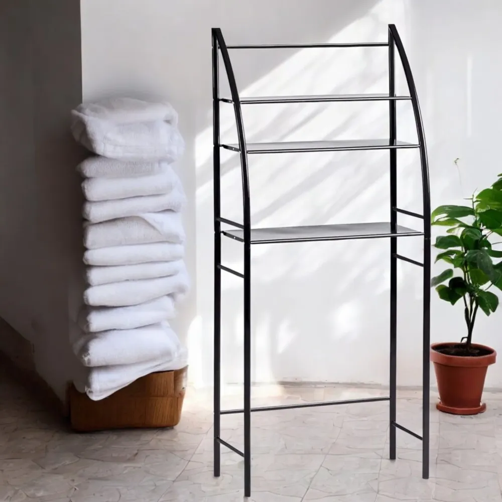 Wasmachine Ombouw - Zwart - Universeel - Wasmachine Organizer - Wasmachine Kast