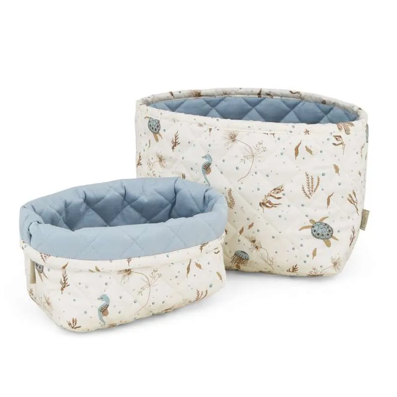 Cam Cam Copenhagen Gequilte Opbergmanden - 2 st. - OCS - Zee Tuin Natuur