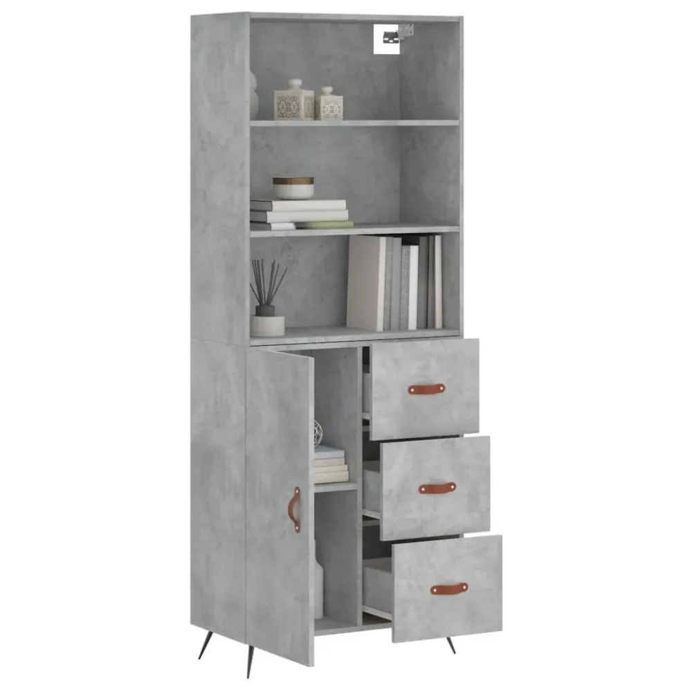 Massief High Cabinet Verla | Luxeline