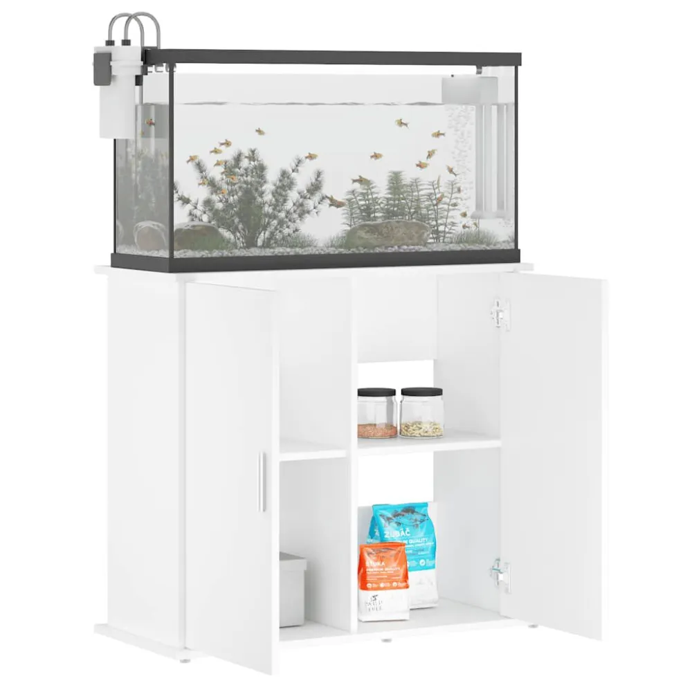 Aquariumstandaard 81x36x73 cm bewerkt hout antiek houtkleurig