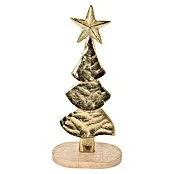 Decoratief artikel - 22 cm, Hout, Goud, 1 st.
