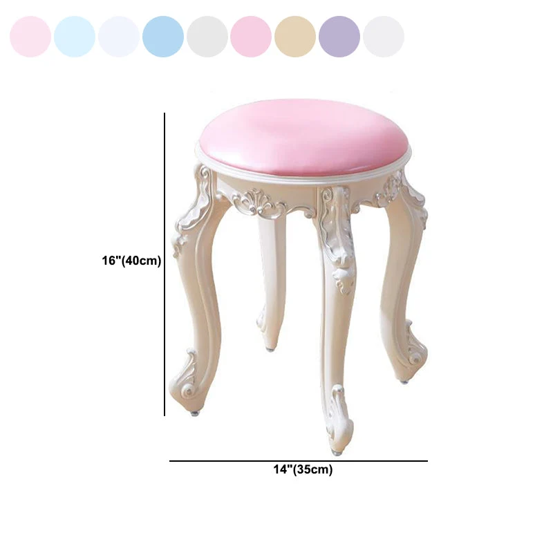 Gold Water Resistant Standard Round Van leer Standard Home Decor Gold