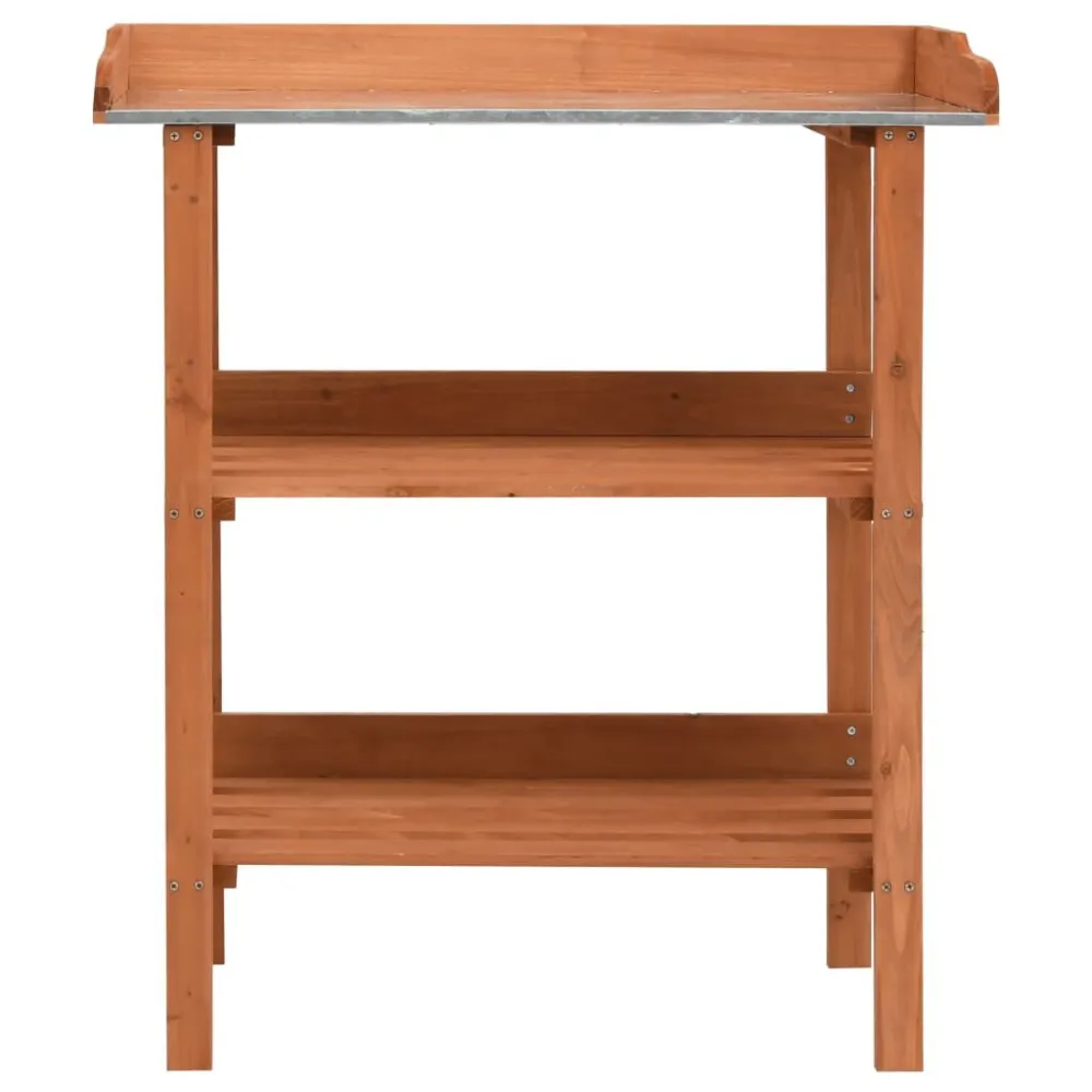 Plantenstandaard 76x37x89 cm vurenhout