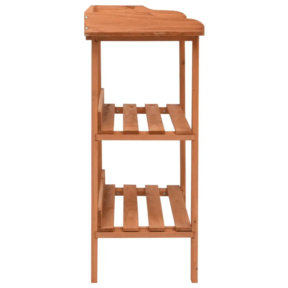 Plantenstandaard 76x37x89 cm vurenhout