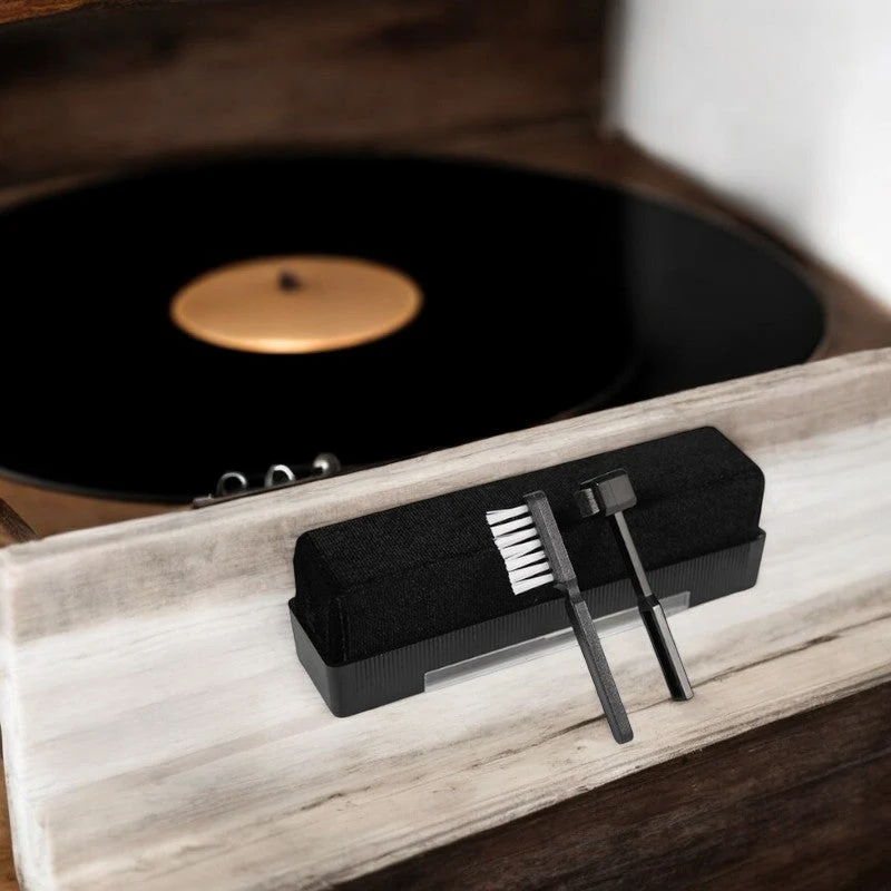 LP schoonmaakset - Complete Set - Platenborstel - Vinyl reiniger - Naaldborstel - Platenreiniger - LP Borstel - Vinyl Bors...