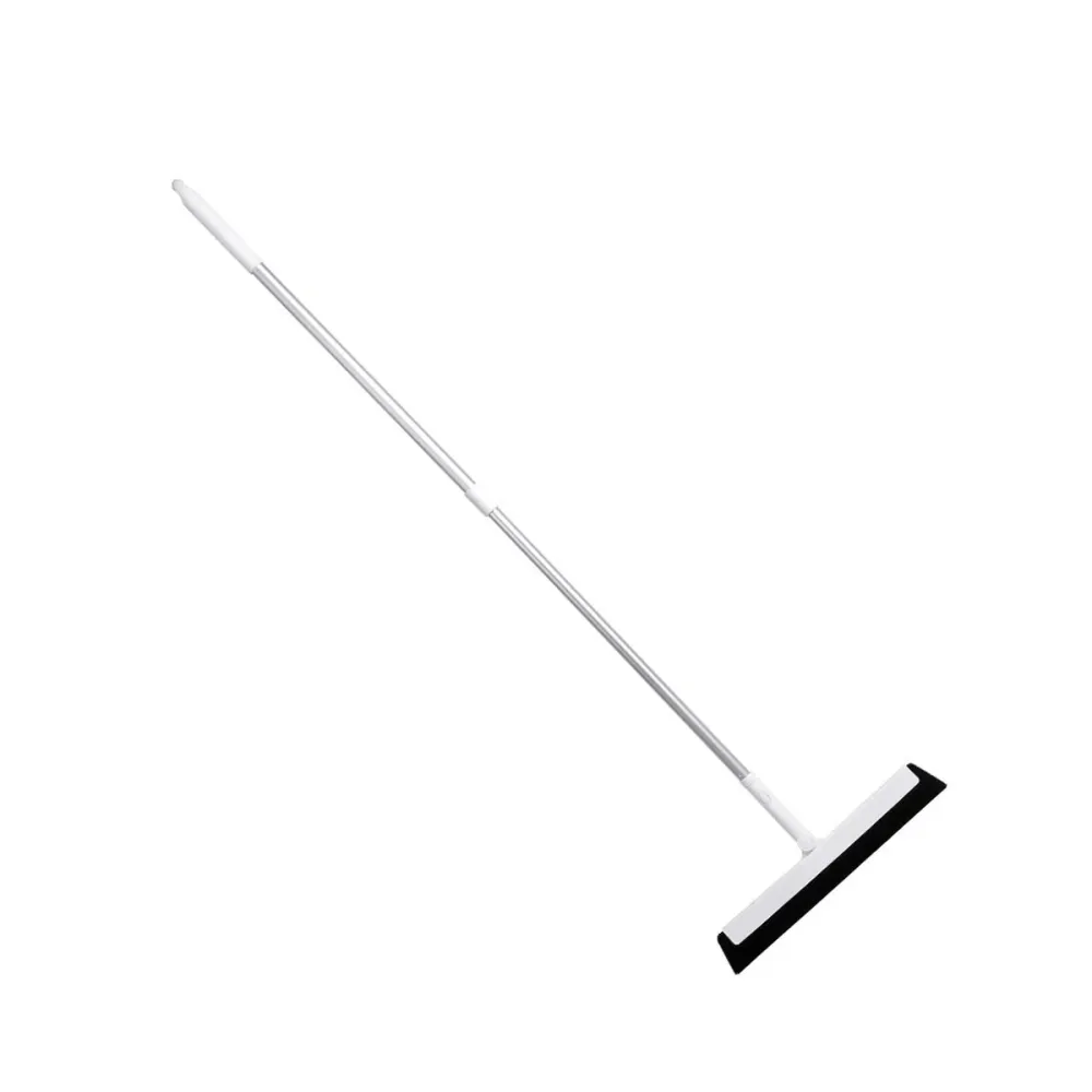 Vloerwisser met Lange steel - 125 cm - Wit - Vloertrekker met Verstelbare steel