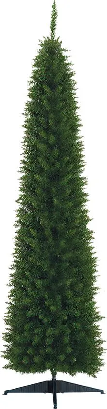 4goodz Kerstboom Smal incl. standaard 210 cm - Groen