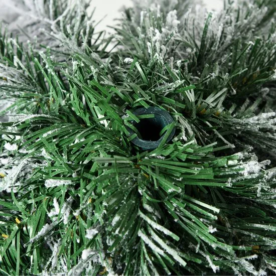 4goodz Kunstkerstboom Smal met Sneeuw - 180 cm - Ø74 cm