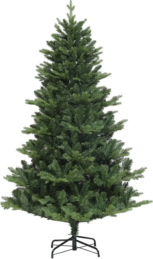 Homcom Kerstboom - natuurgetrouw - breed Ø105 x 180 cm - Groen