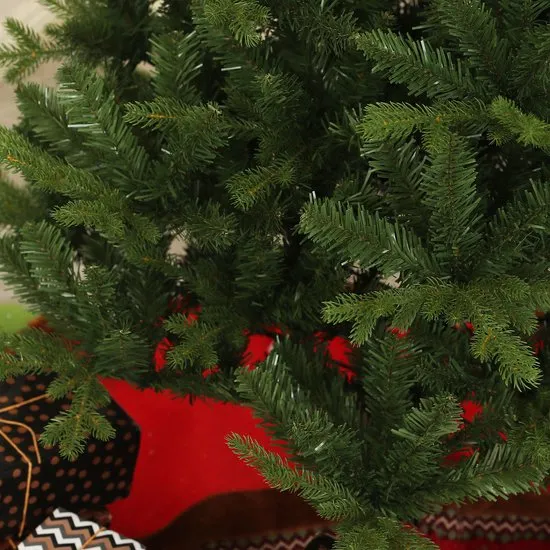 Homcom Kerstboom - natuurgetrouw - breed Ø105 x 180 cm - Groen