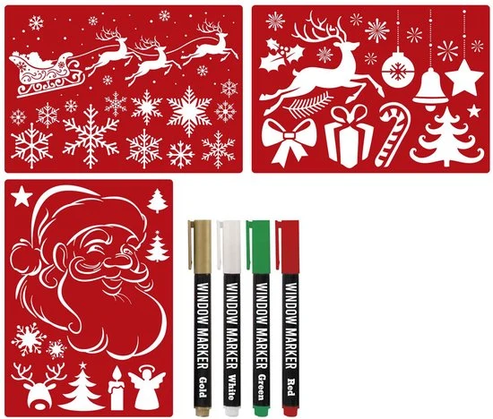 Xmas Raamdecoratie Set