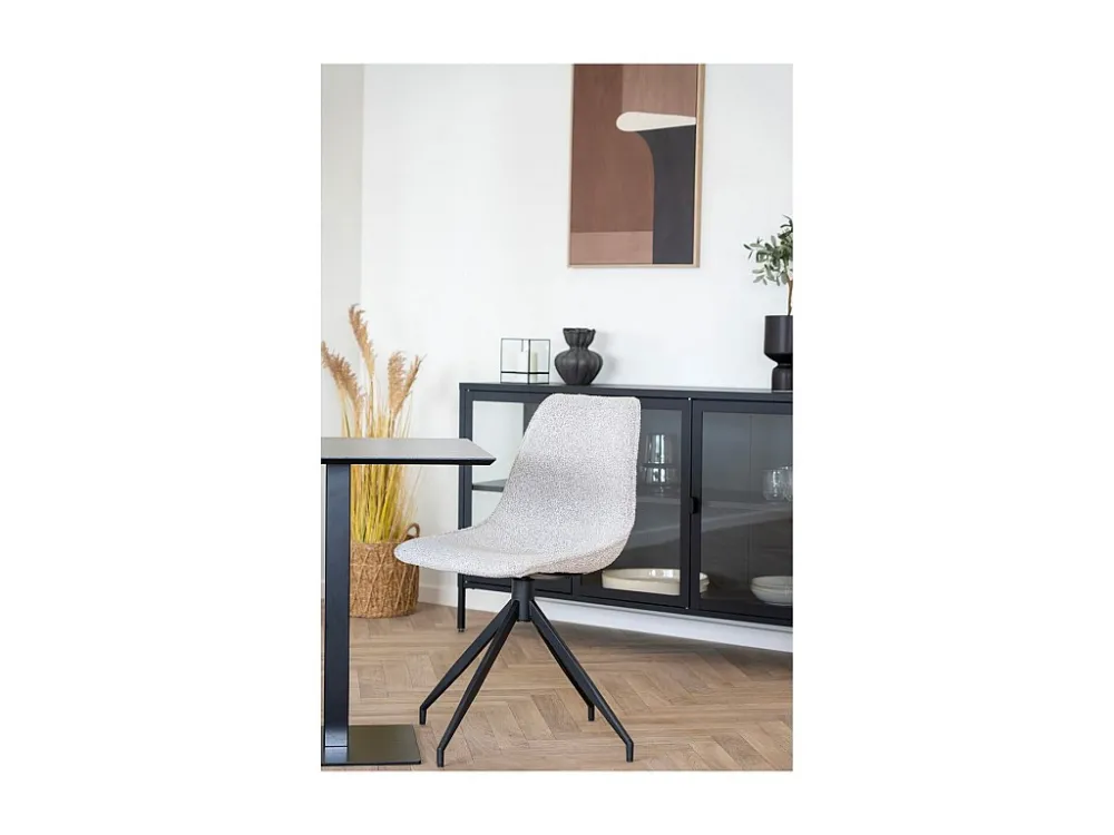 Set van 2 Stoelen Monaco, Wit, 48x54x86 cm, EPIKASA