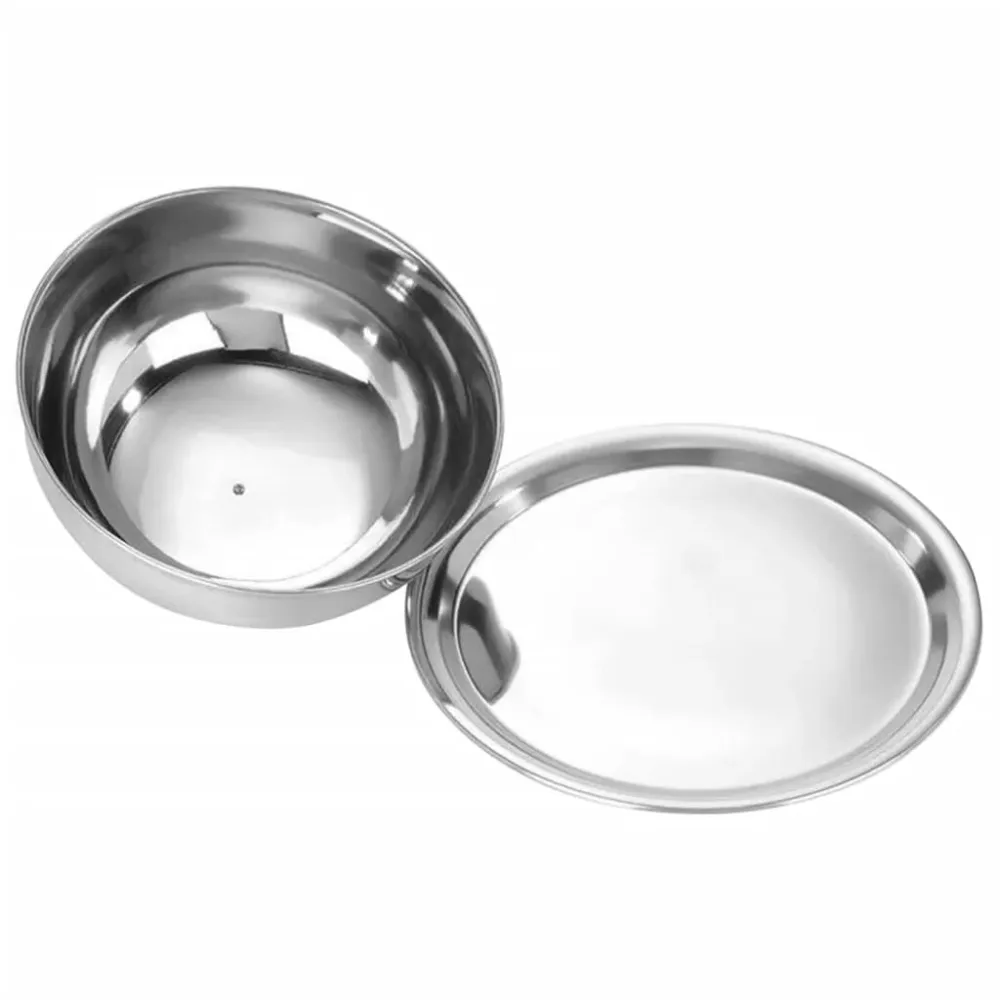 Excellent Houseware Stolp met plateau roestvrij staal