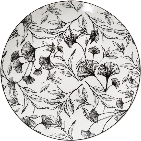4goodz Porseleinen Ginko set 6 stuks