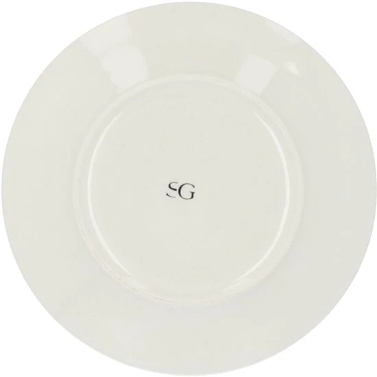 4goodz Porseleinen Servies 6 persoons 18-delig - Lelie