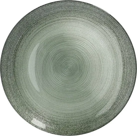6-persoons Green Jem Servies Glas - 12 delig Servies - Groen