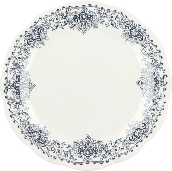 Serviesset Cottage 6 persoons - Klassiek Servies Porselein 18-delig