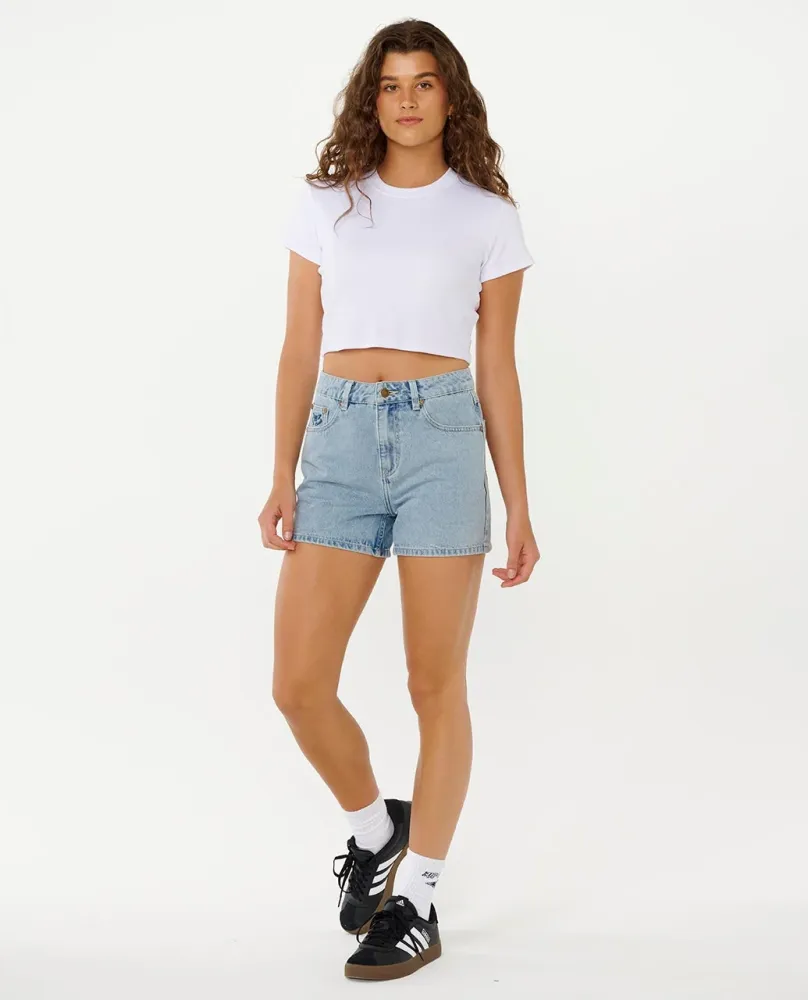 Tabby Denim Short 24 Rip Curl